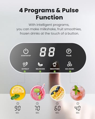 Glass blender with five smart programs — photo 4