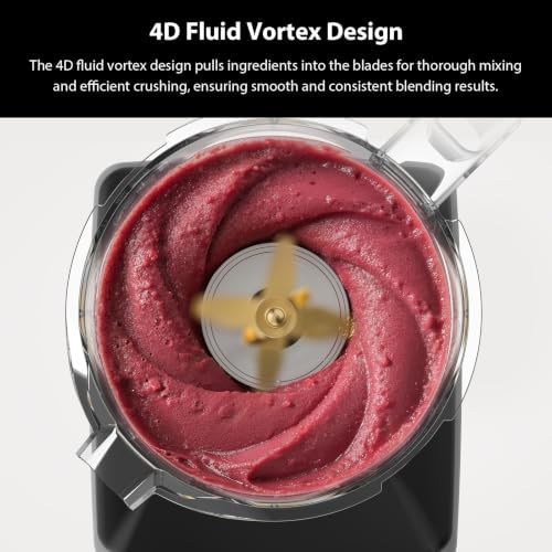 Black professional high speed brushless motor blender — photo 3