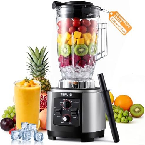 Heavy duty commercial blender with timer function