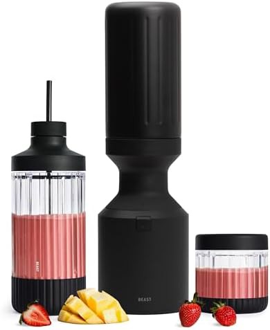 Carbon Black Mega Stainless Steel Blender