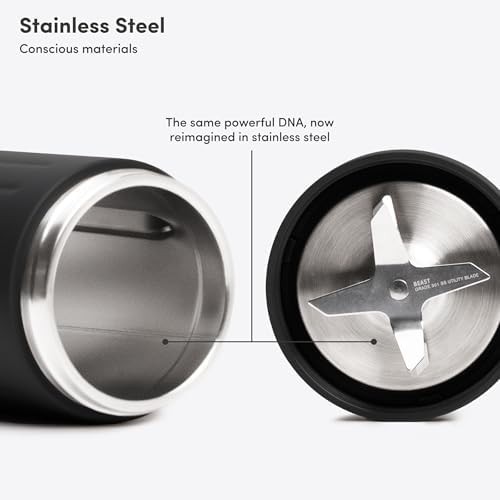 Carbon Black Mega Stainless Steel Blender — photo 3