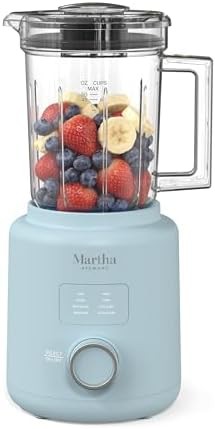 Sky blue blender with pulse function