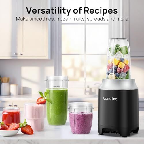 Stainless steel personal and countertop blender combo — photo 4