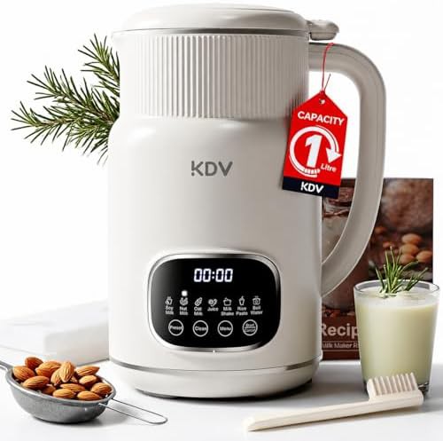 Multifunction soy milk maker with self-cleaning
