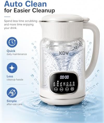 Multifunction soy milk maker with self-cleaning — photo 4