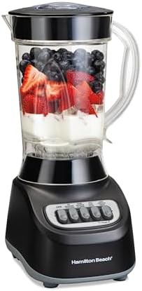 Black Smoothie Blender with Large Jar
