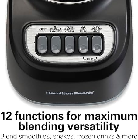 Black Smoothie Blender with Large Jar — photo 4