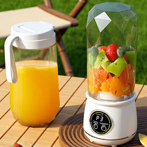 Cordless personal size travel juice cup