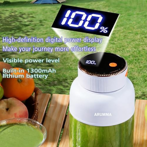 Digital display portable blender 47 oz — photo 4