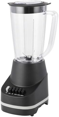 Black six speed blender with plastic jar — photo 3