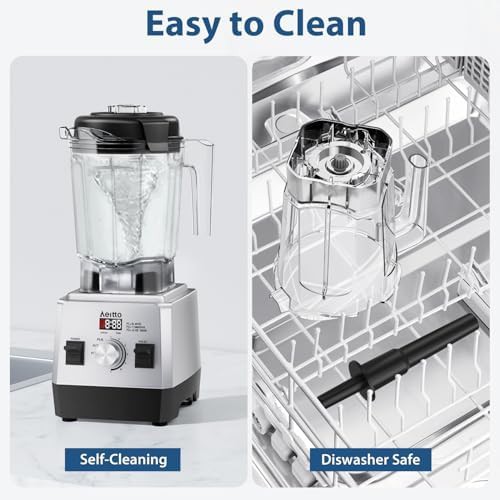 Silver high power seven speed smoothie blender — photo 5