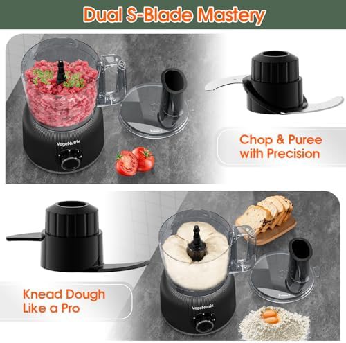 Extra large glass blender and food processor — photo 5