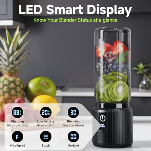 Portable smoothie maker with LED digital display — photo 3