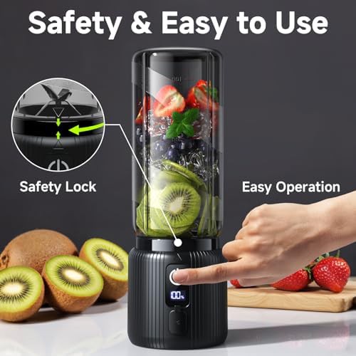 Portable smoothie maker with LED digital display — photo 4