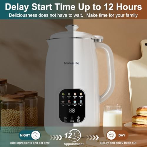 Nut milk maker with delay start — photo 4