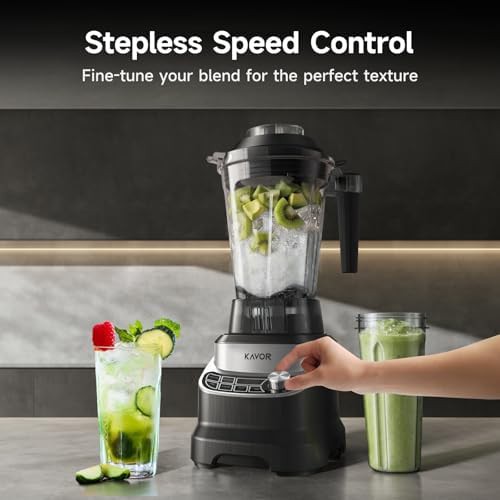 High peak power blender with travel cup — photo 4