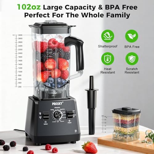 Large capacity commercial countertop blender — photo 3