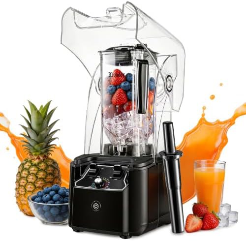 Commercial smoothie blender with 15 speeds