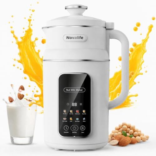 Soy milk maker with touch display