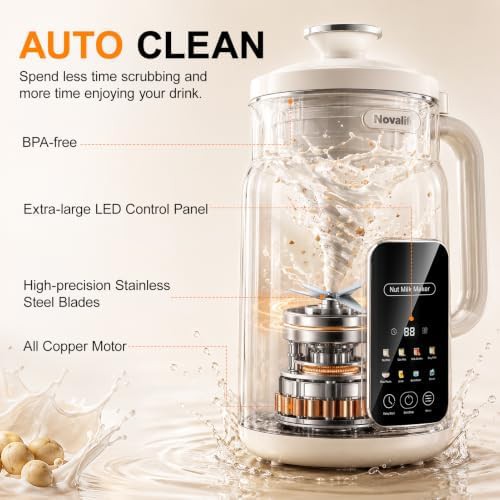 Soy milk maker with touch display — photo 5