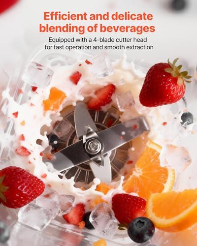 White professional blender with sound shield — photo 4