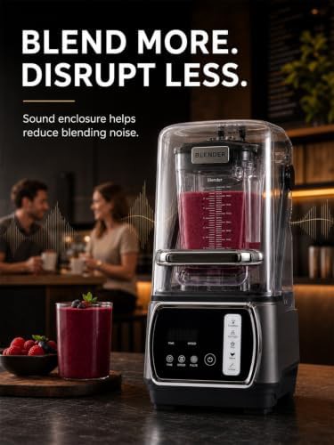 Professional blender with sound dampening enclosure — photo 4