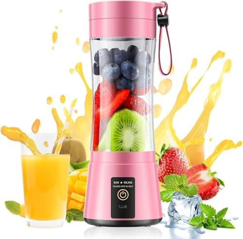Personal mini blender for shakes
