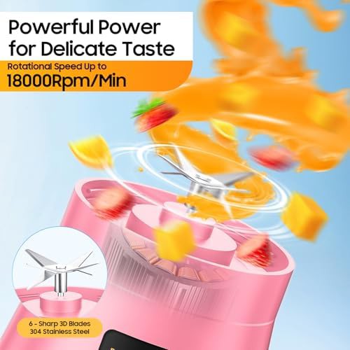 Personal mini blender for shakes — photo 3