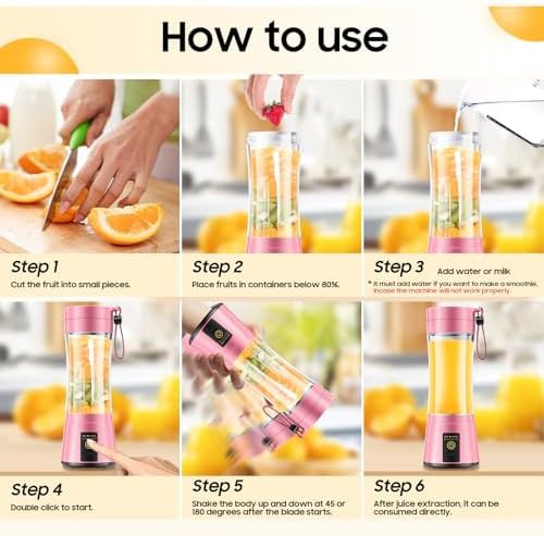 Personal mini blender for shakes — photo 5