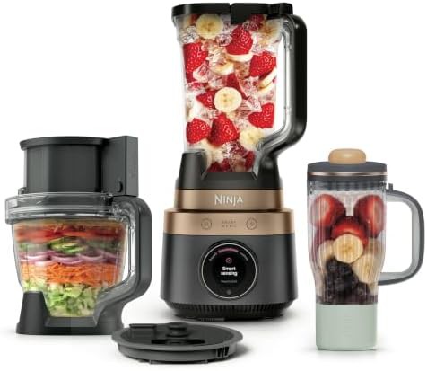 Four in one blender with auto dicing