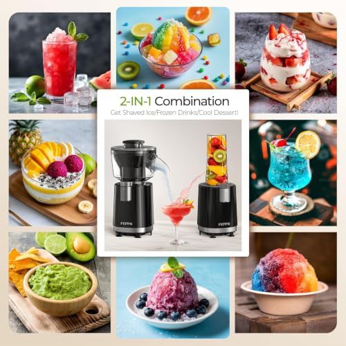 Snow Cone Machine and Smoothie Blender Combo — photo 4