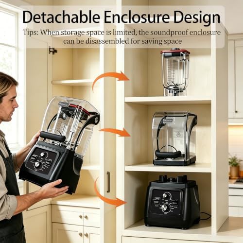 Stainless steel commercial timer blender — photo 5