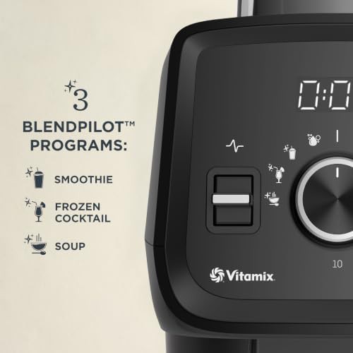 Black professional blender with three programs — photo 4