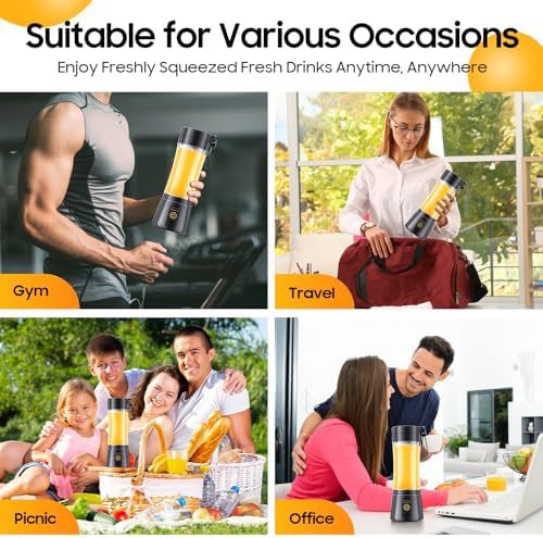Portable travel blender for smoothies and shakes — photo 4