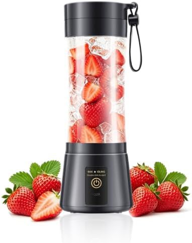 Small twelve ounce personal smoothie maker