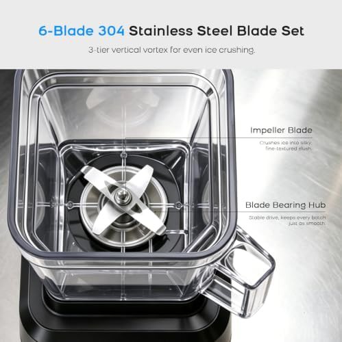 Self cleaning commercial blender 1680w — photo 3