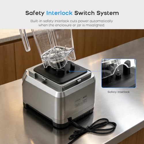 Self cleaning commercial blender 1680w — photo 4