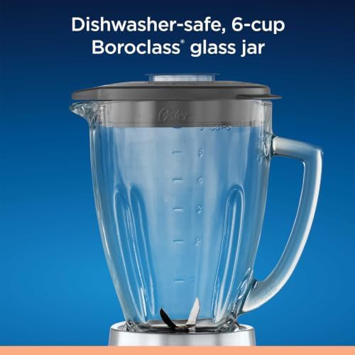 One touch six cup glass jar blender — photo 4