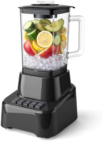 Professional glass jar ice crushing blender