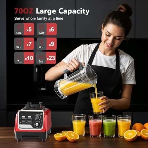Magetang 1800W high speed kitchen blender — photo 5