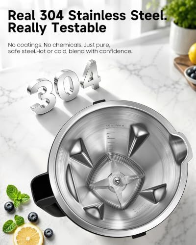 Stainless steel thermal jar professional blender — photo 4