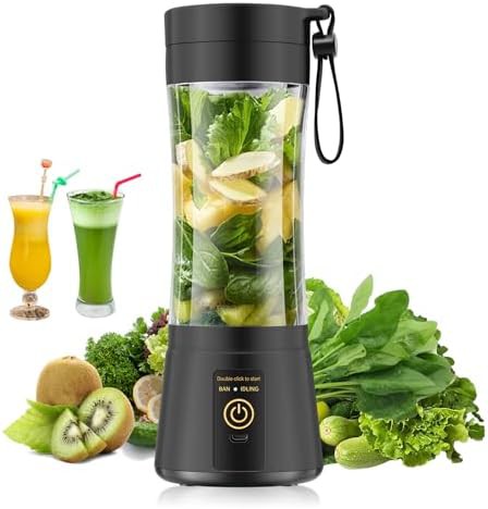 Single serve milkshake and travel blender