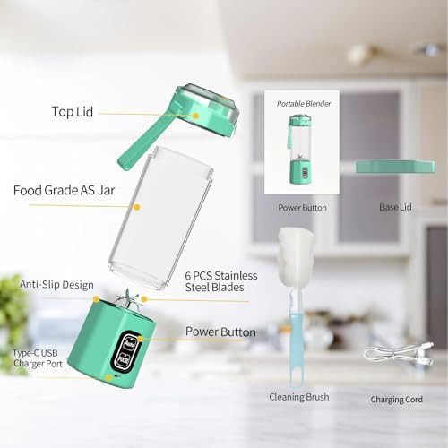 Portable personal blender with pulse mode — photo 5