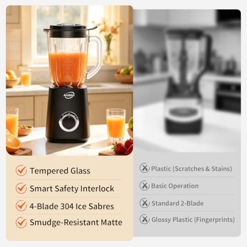 Arcblin glass countertop blender 51oz — photo 5
