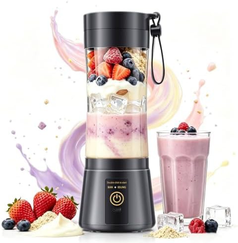 Personal size smoothie and juice cup